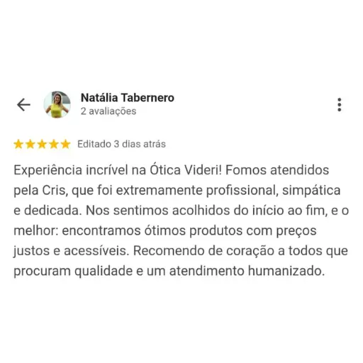 Videre Óticas Avaliações (5)